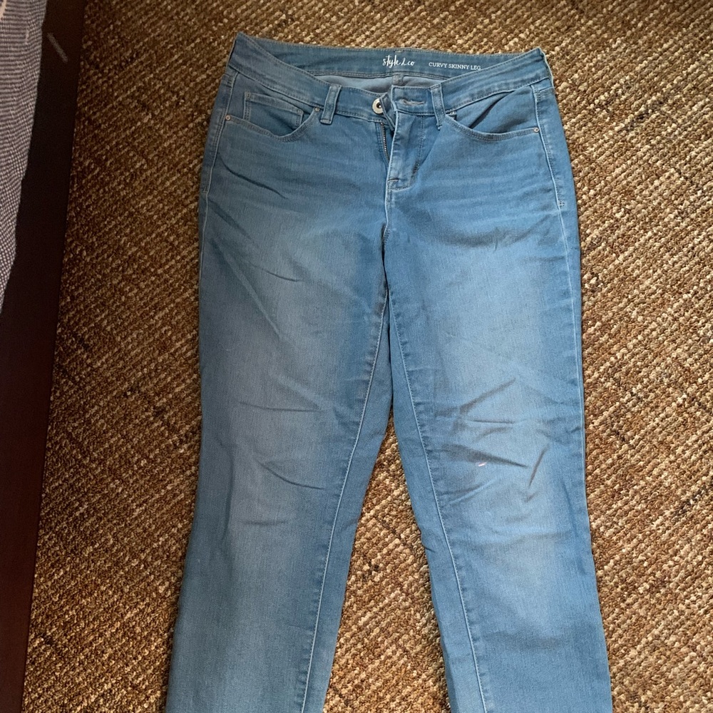 Style & Co. curvy skinny jeans